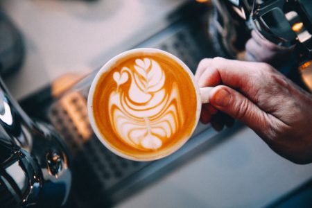 Man Holding Coffee