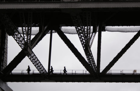 Urban Bridge Silhouette