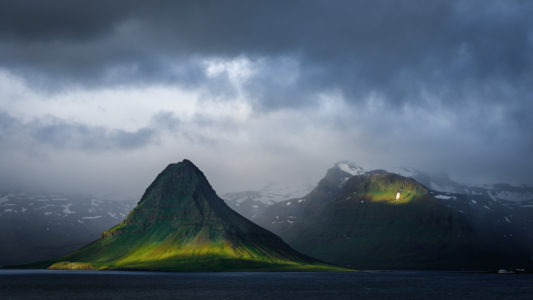 Moody Mountain Clouds