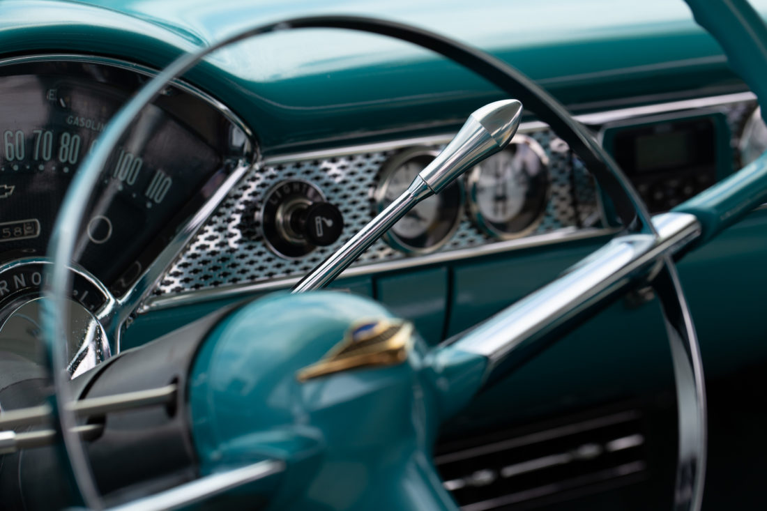 Free stock image of Vintage Car Dashboard