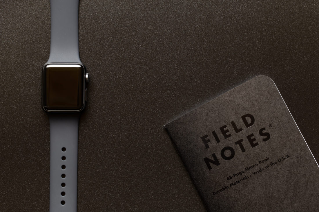 Free stock image of Watch and Notebook