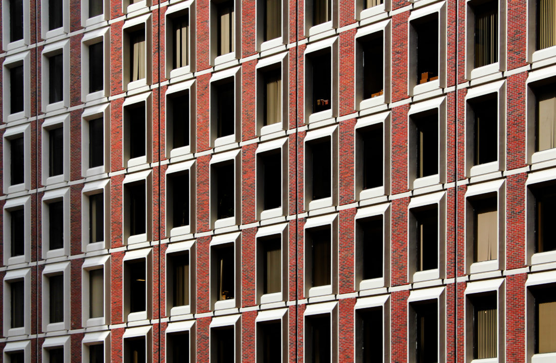Free stock image of Brick Building Windows