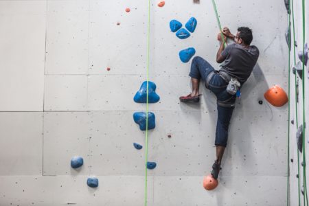 Indoor Rock Climbing