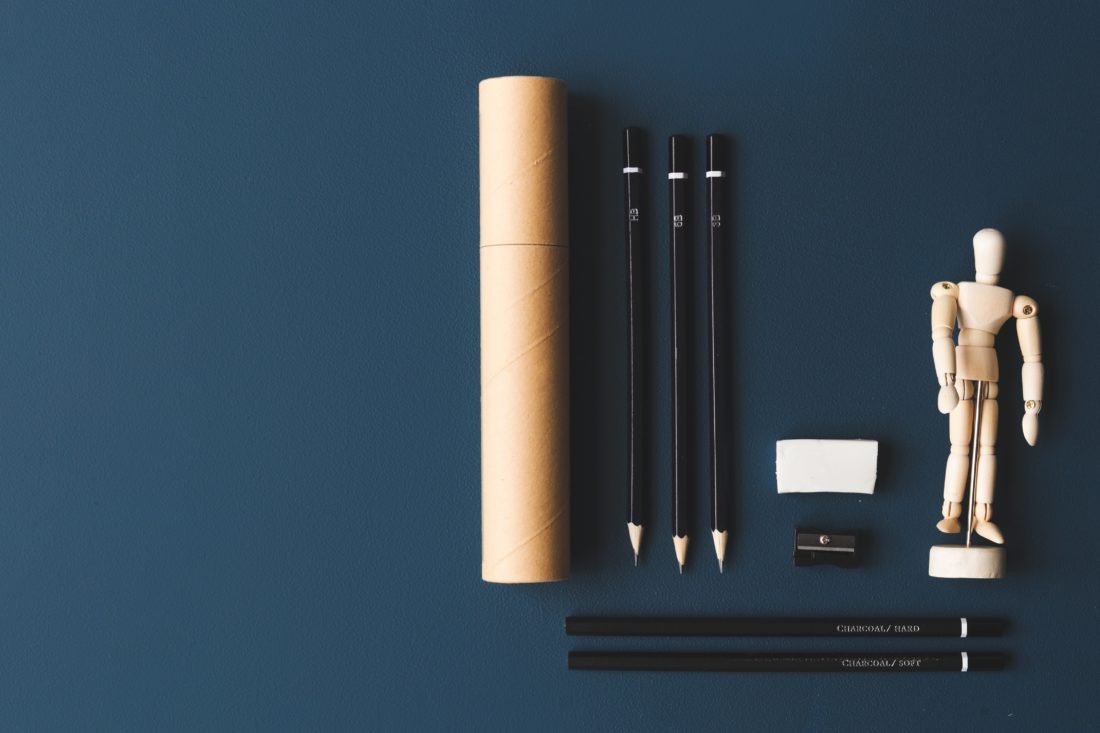 Free stock image of Artist Pencils Background