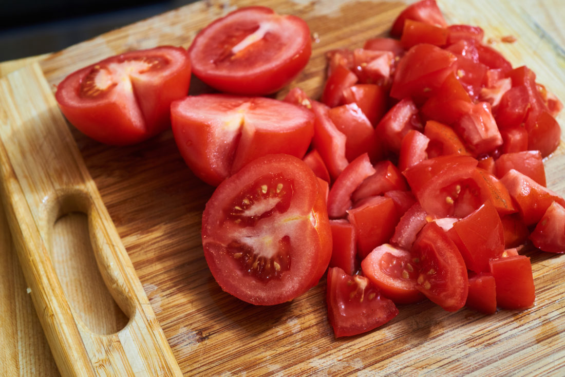 Free stock image of Chopped Tomatoes