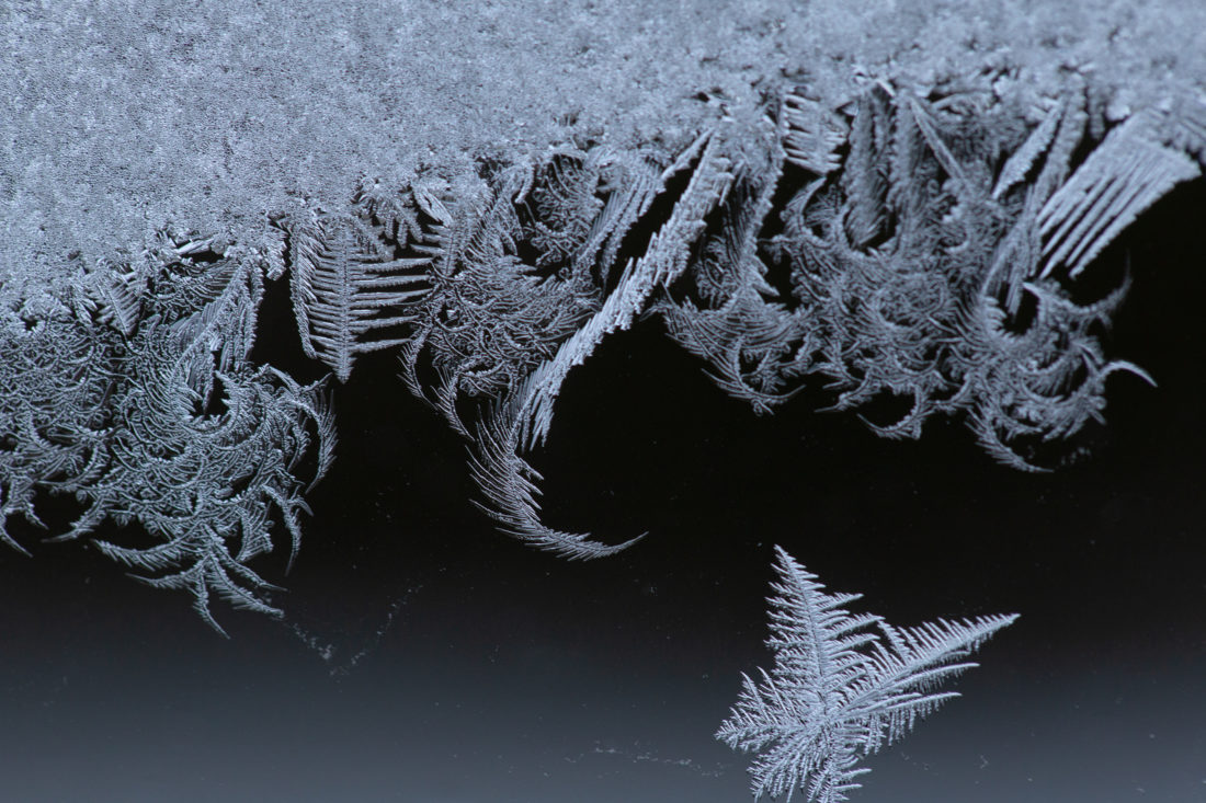 Free stock image of Macro Frost Window