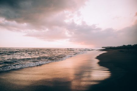 Beach Sand Sunset