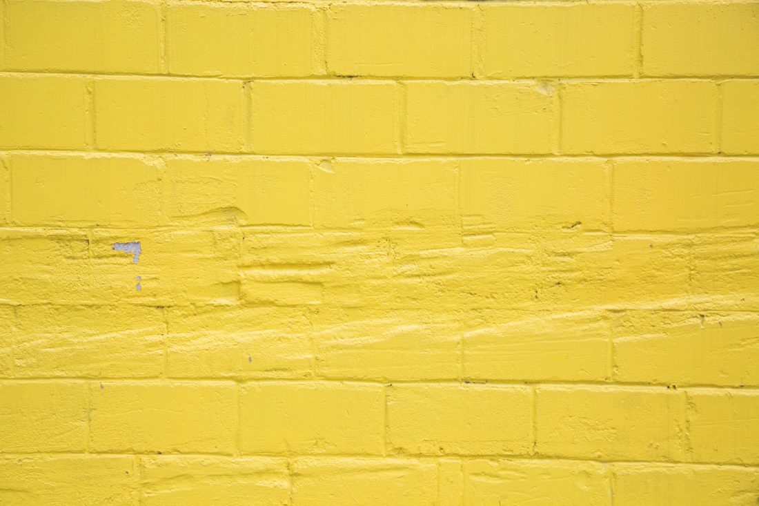 Yellow Brick Wall - Background Images