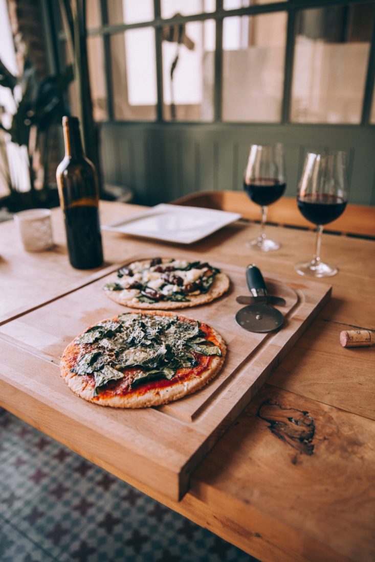 Free stock image of Pizza Wine Dinner