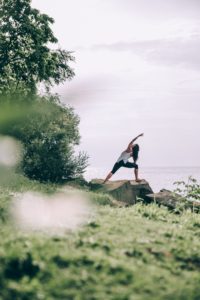 Woman Yoga Nature
