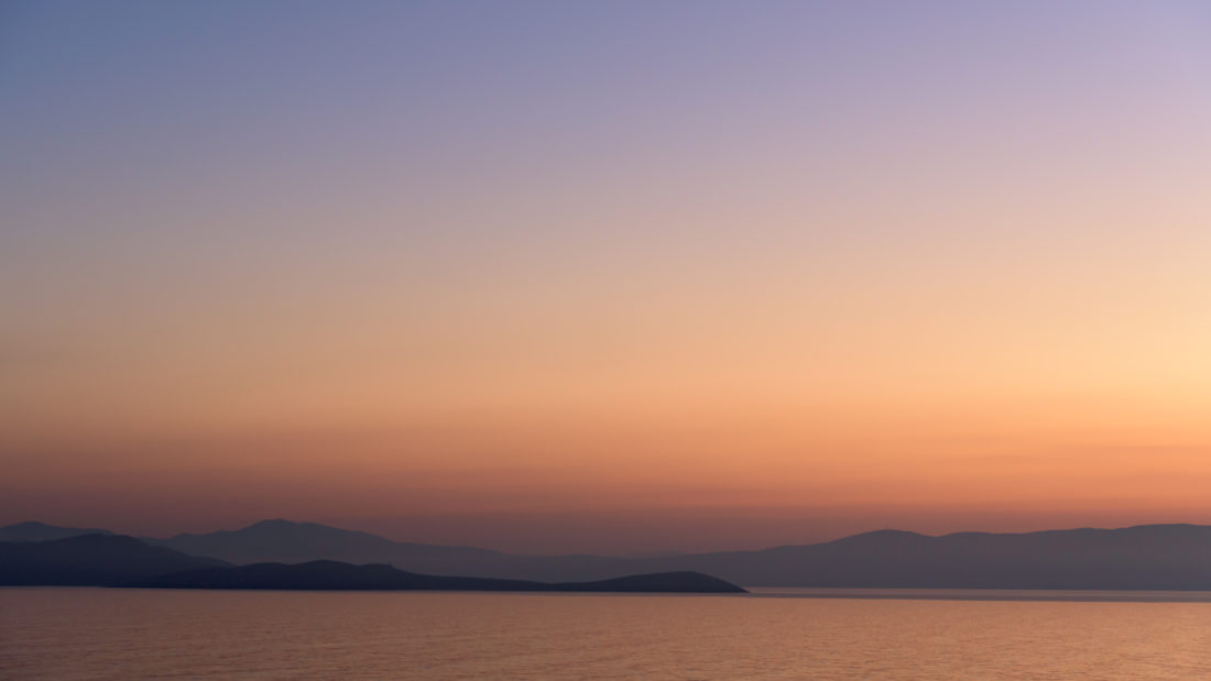 Free stock image of Ocean Pastel Sunset