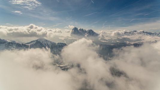 Aerial Mountain