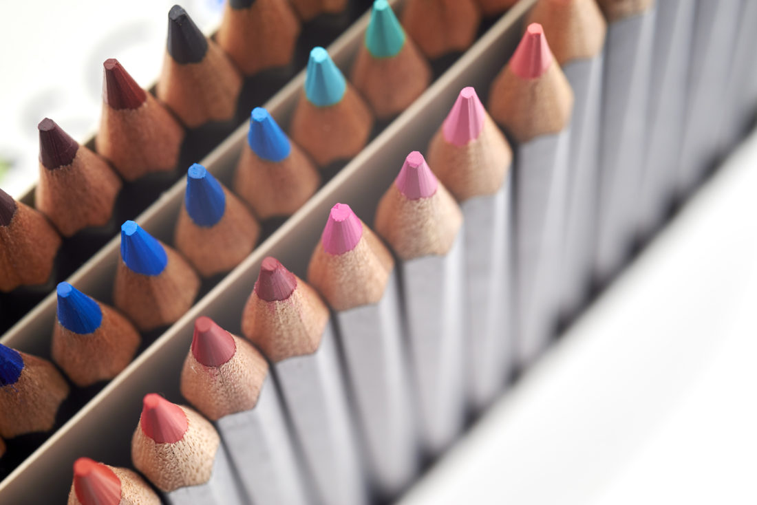Free stock image of Colored Pencils Set