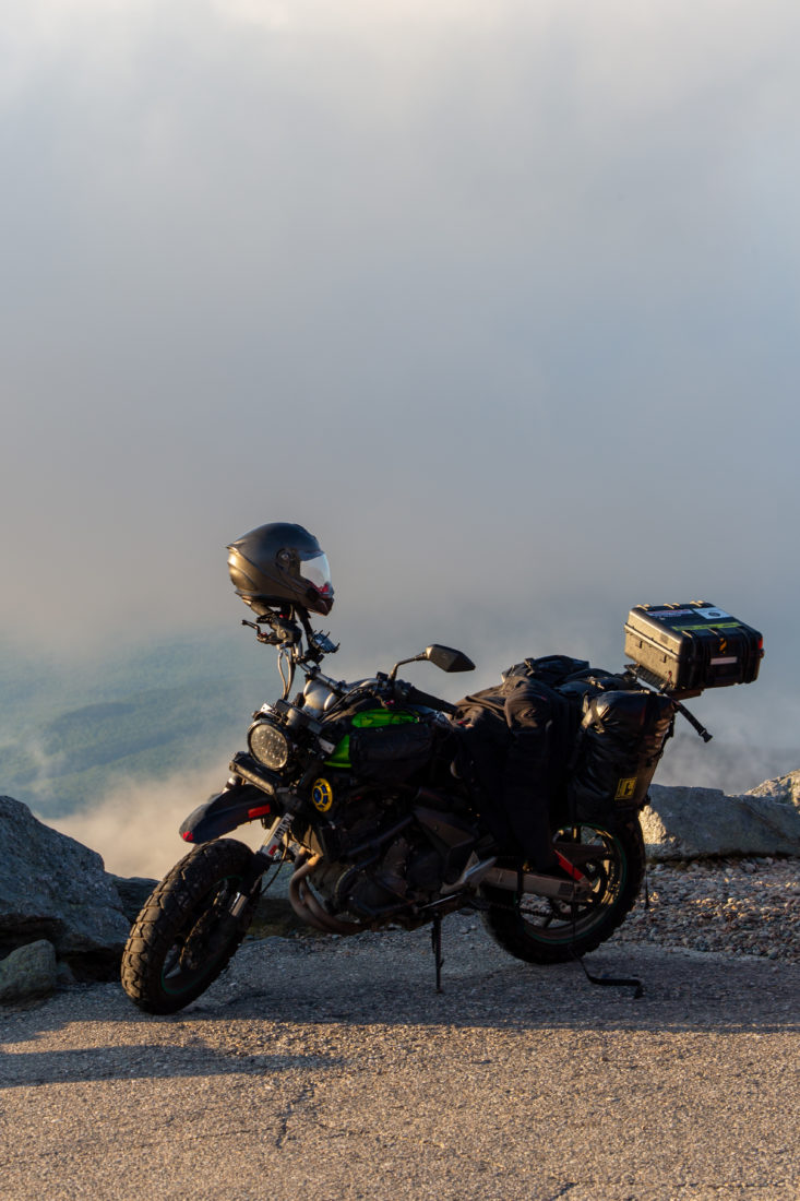 Free stock image of Motorcycle Mountain View