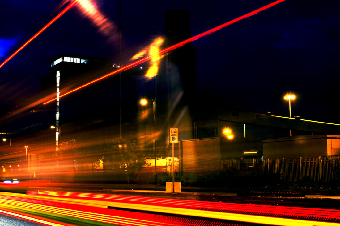 Free stock image of City Night Blur