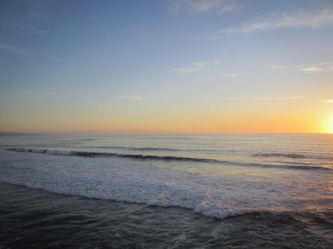 Free stock image of Summer Ocean Sunset