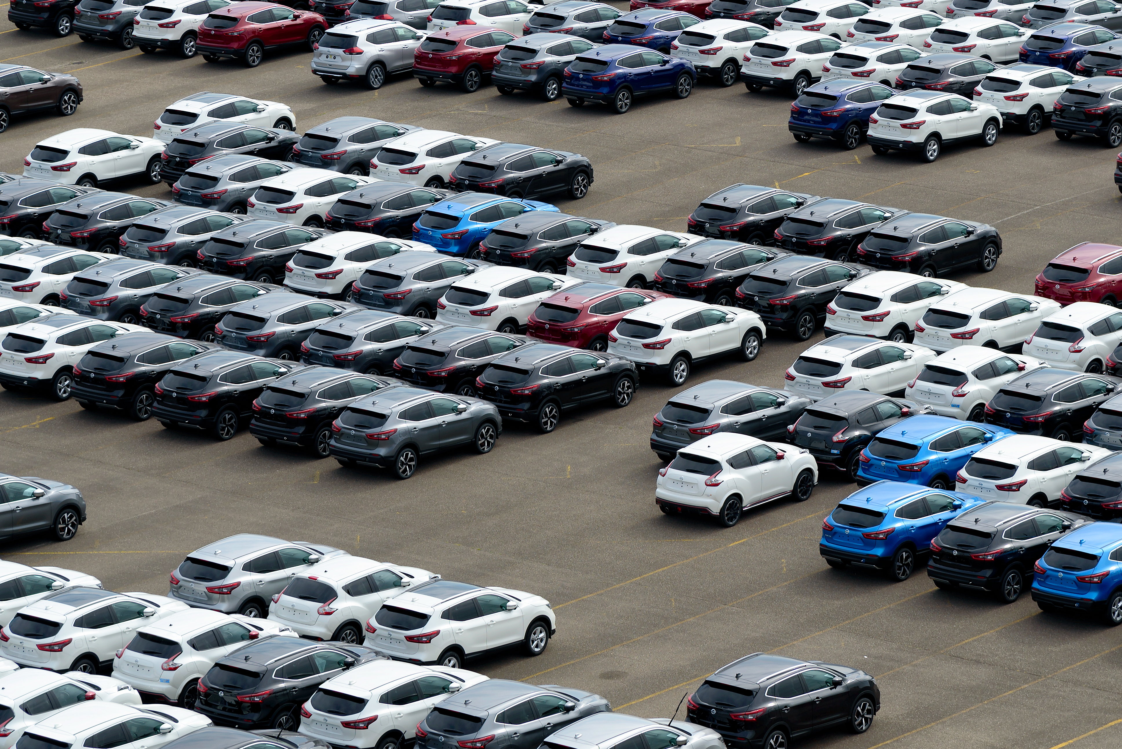 Cars Parking Royalty-Free Stock Photo