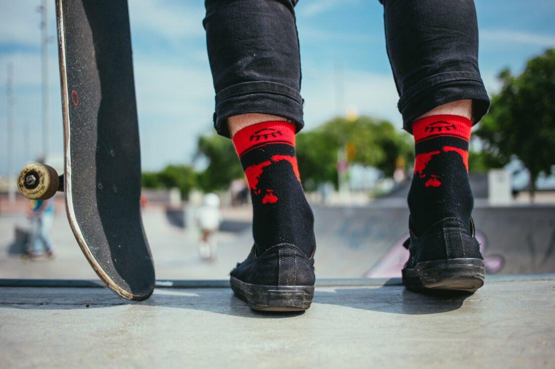 Free stock image of Shoes Skateboard