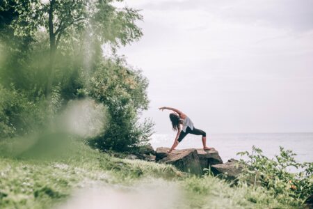 Yoga Woman Pose