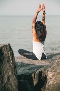 Yoga Pose Ocean