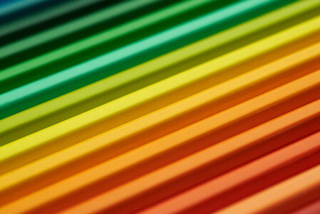 Colored Pencils Close up