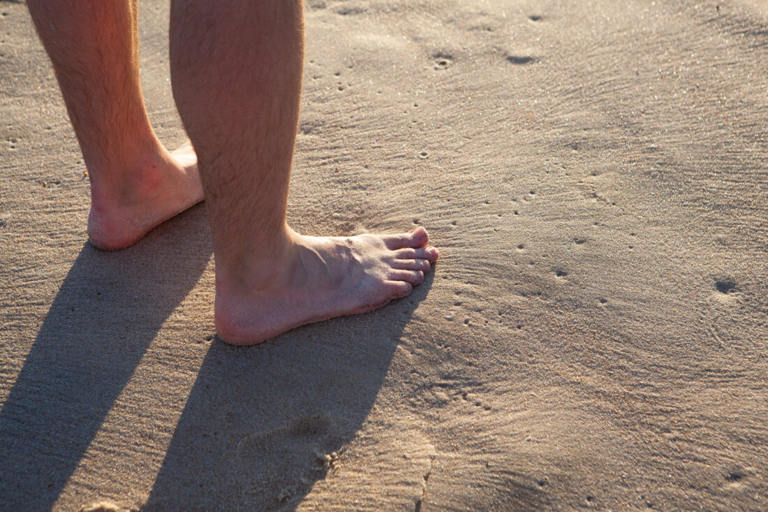 Free stock image of Feet Beach Sand
