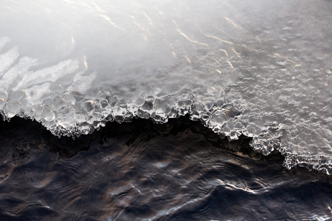 Free stock image of Ice Winter River