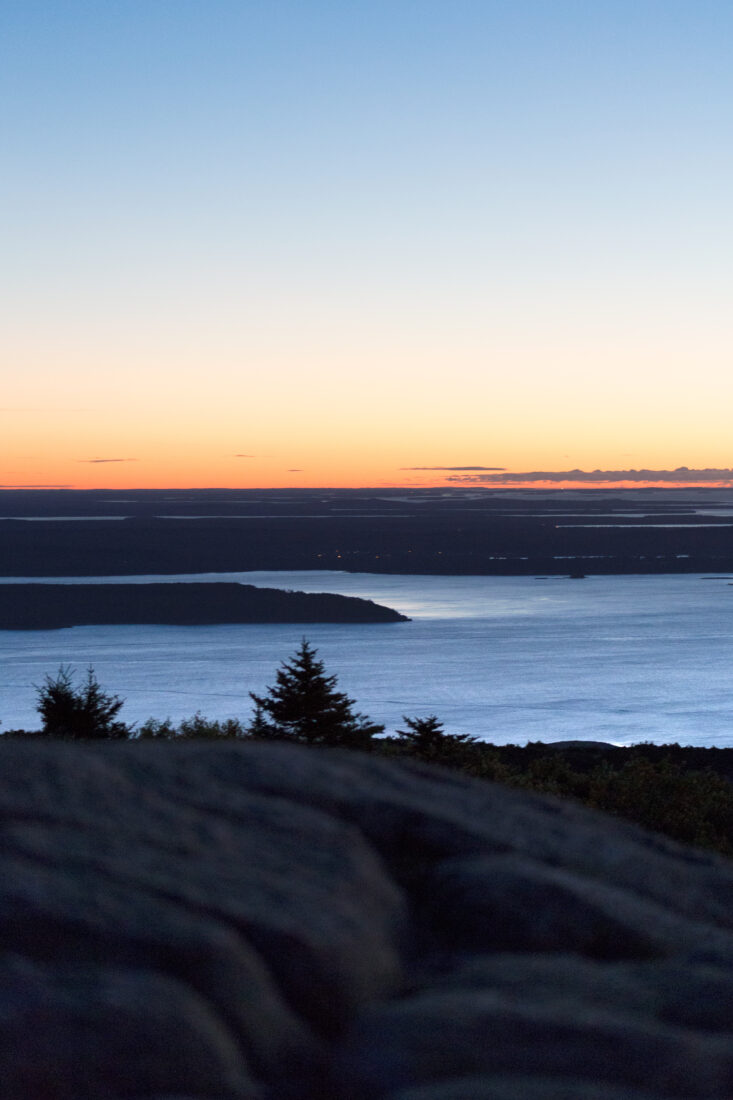 Free stock image of Mountain Ocean Sunrise