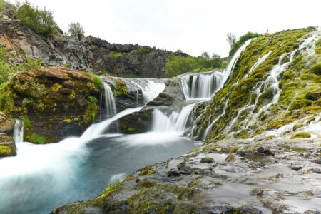 Nature Waterfall Landscape