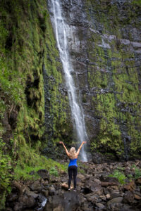 Person Waterfall Travel