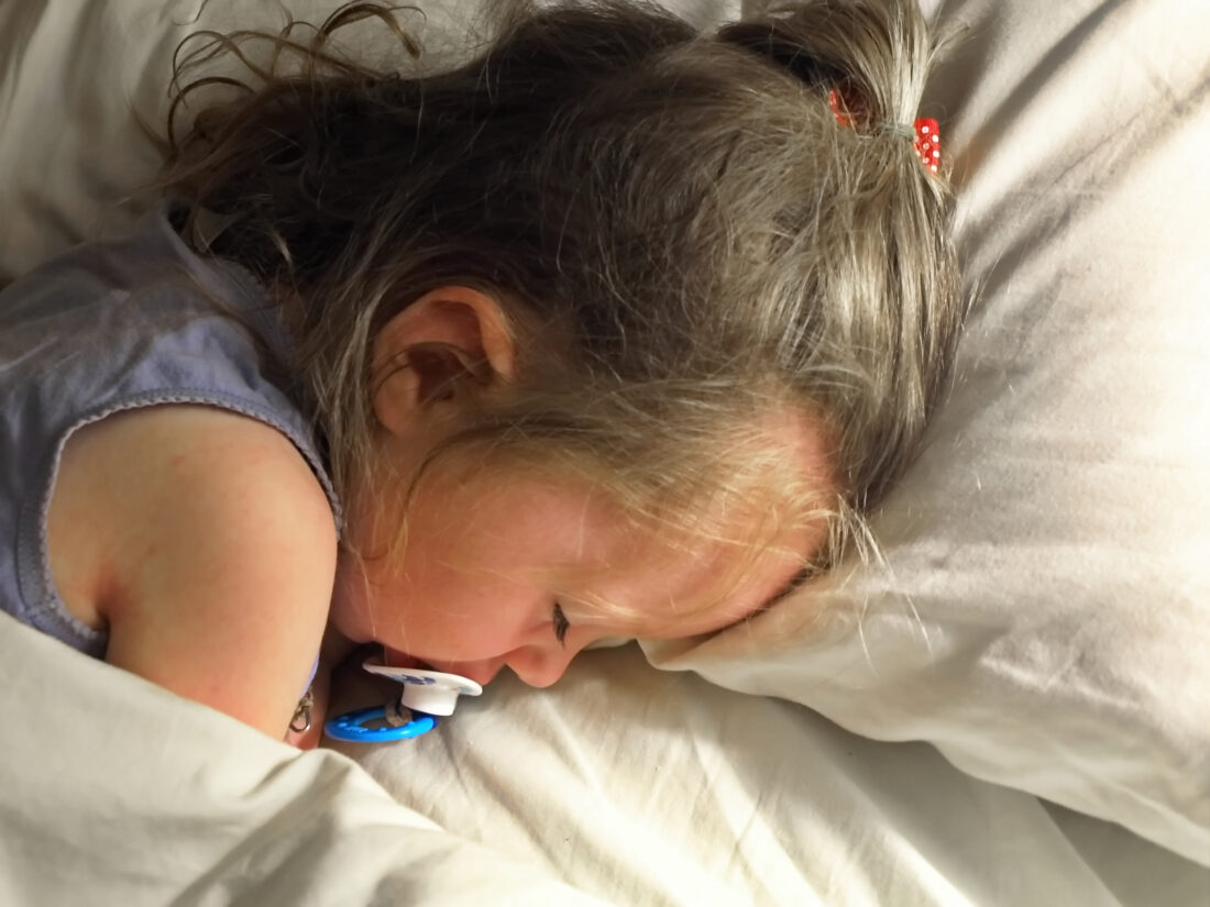 Free stock image of Sleeping Toddler Girl