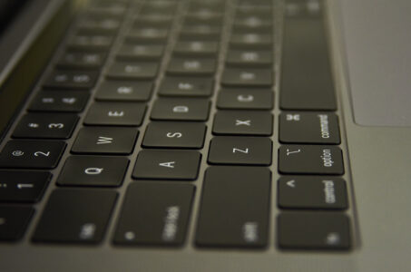 Laptop Keyboard Close