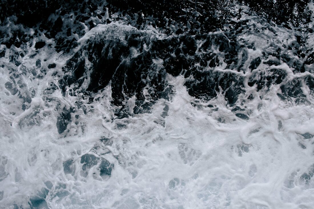 Free stock image of Ocean Splash Foam