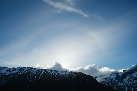 Mountains Blue Sky