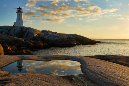 Lighthouse Sky Landscape