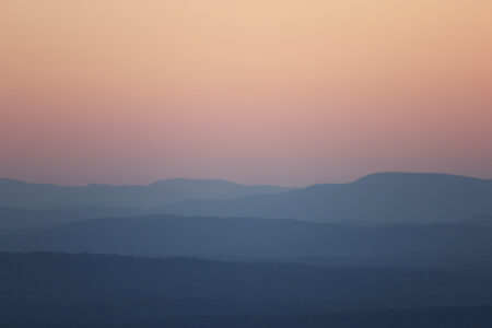 Mountain Sunset Background