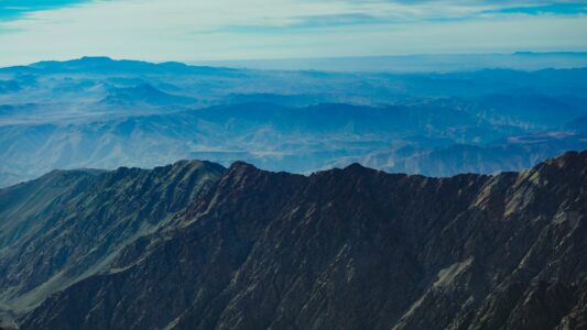 Mountain Range Landscape