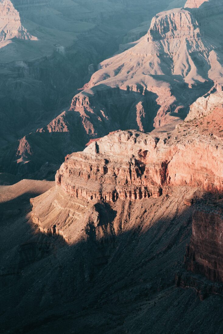 Free stock image of Sunset Canyon Landscape