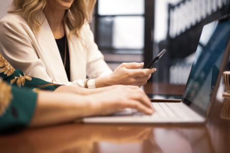 Woman Working Business