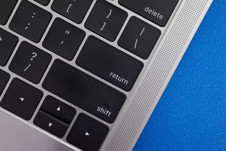 Laptop Keyboard Close up