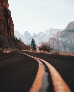 Curvy Canyon Road