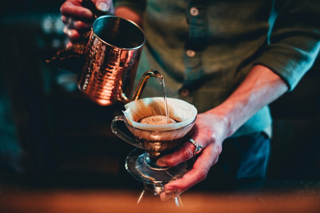 Free stock image of Barista Coffee Pour