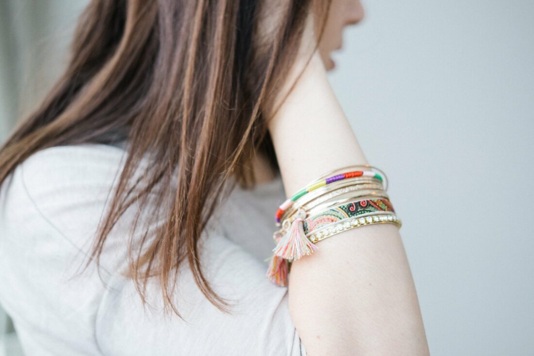 Free stock image of Bracelets Jewelry Person