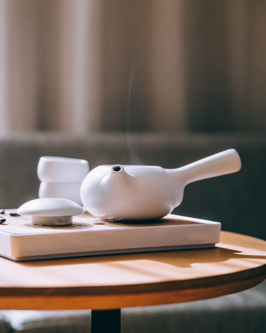 Free stock image of Hot Teapot Table