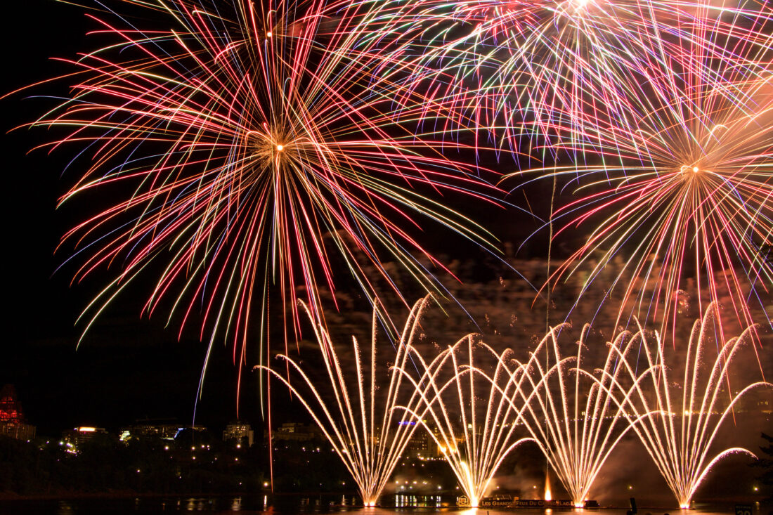 Free stock image of Fireworks Celebration Background