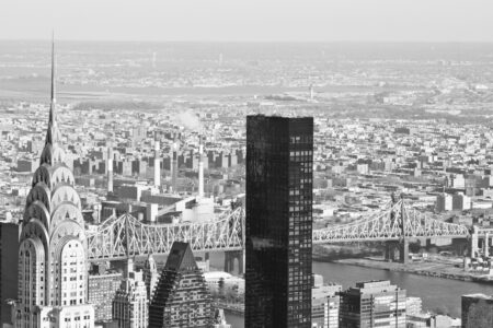 Skyscraper Monochrome Building