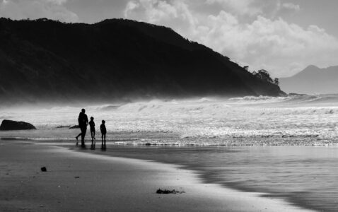 Ocean People Silhouette