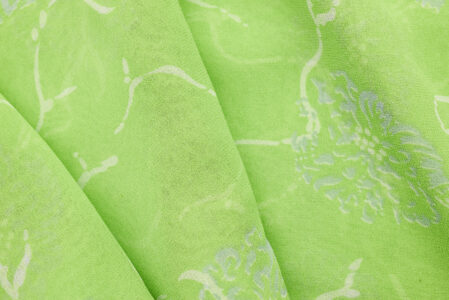 Green Fabric Background