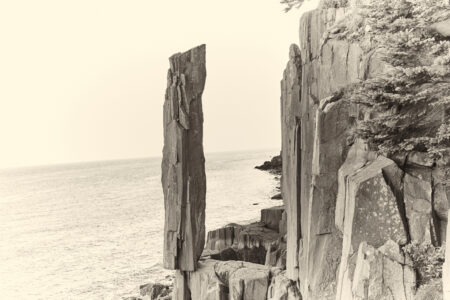 Rocky Coastal Cliff
