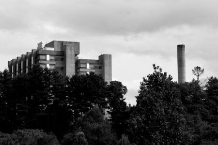 Monochrome Building Exterior